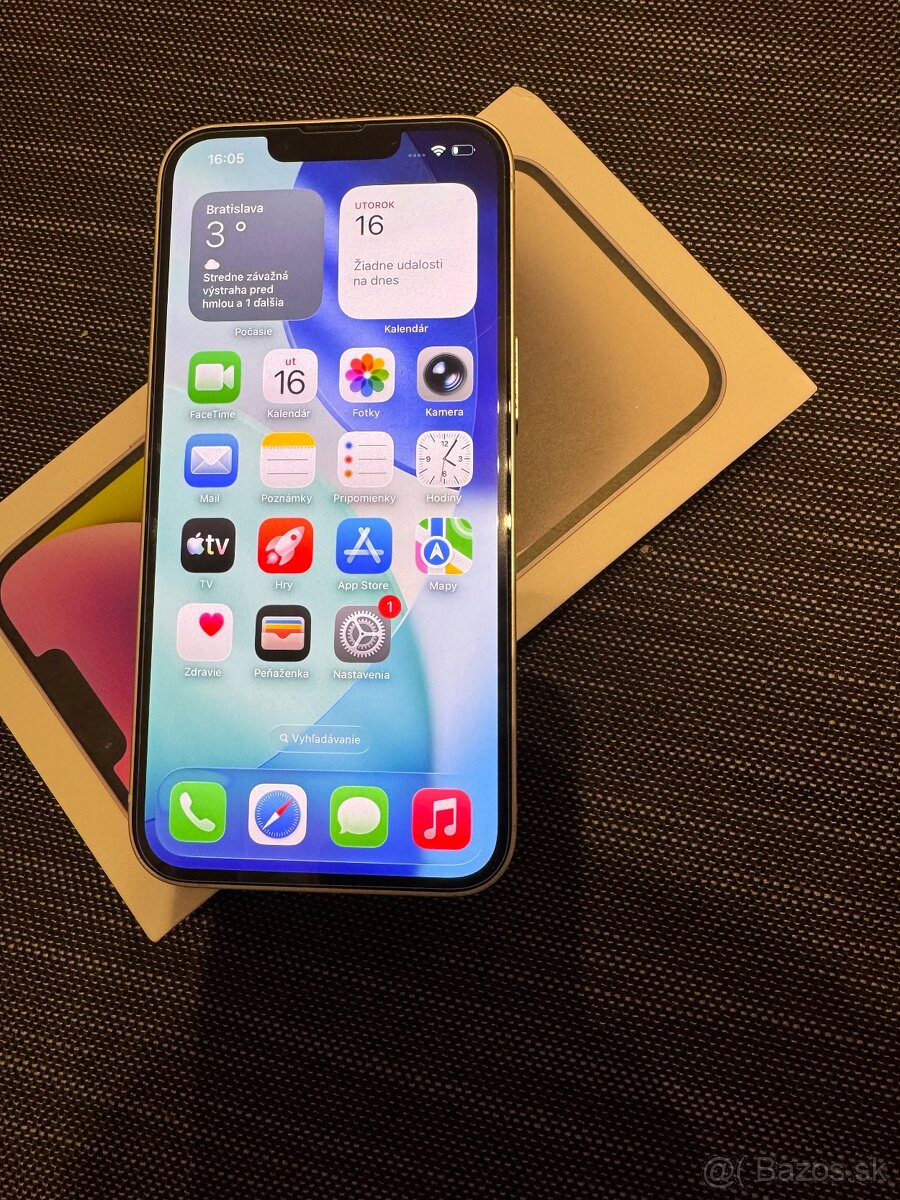 iPhone 14 256GB biely - 2