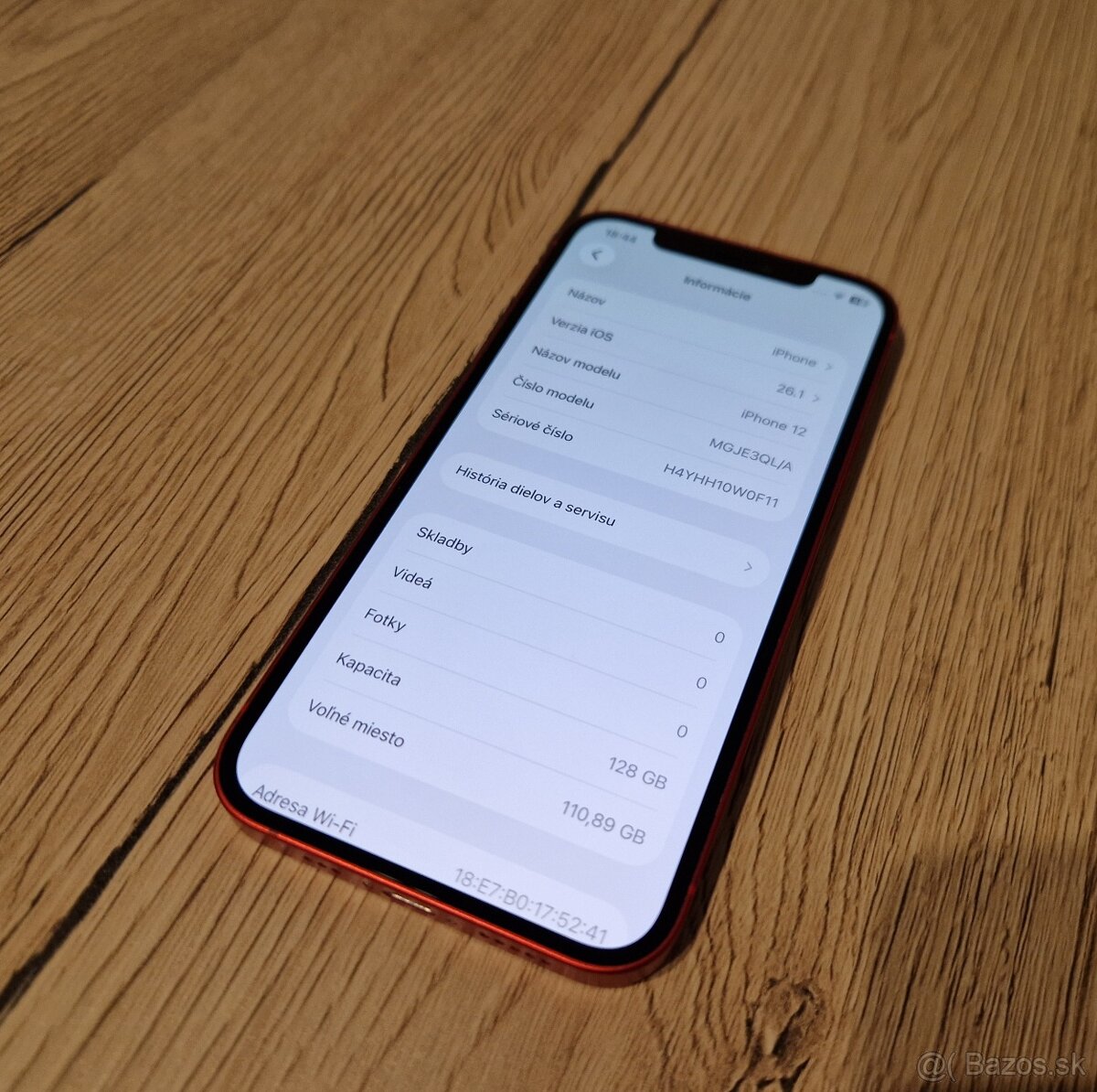 iPhone 12 128GB product RED - 2