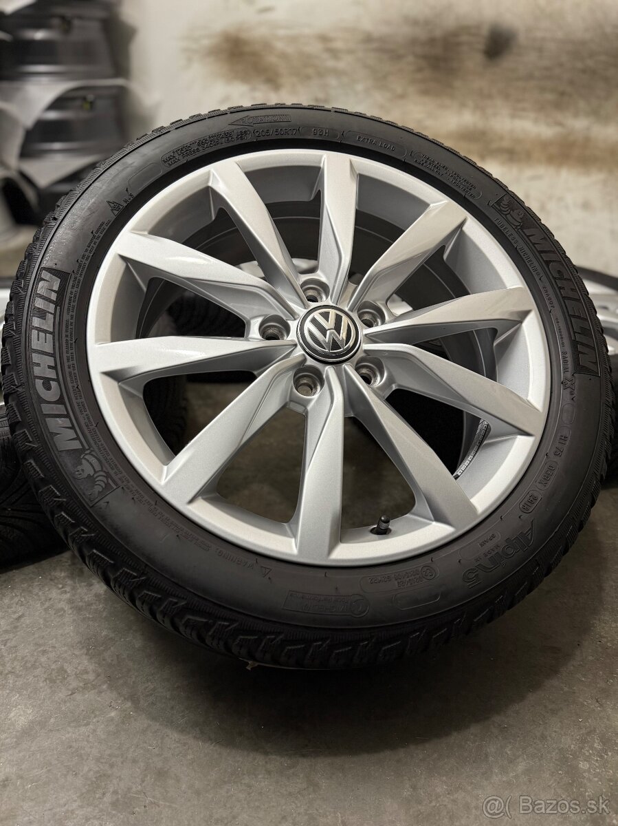 Zimná sada VW Dijon 5x112 R17 , 205/50/17 - Golf, Octavia A3 - 2