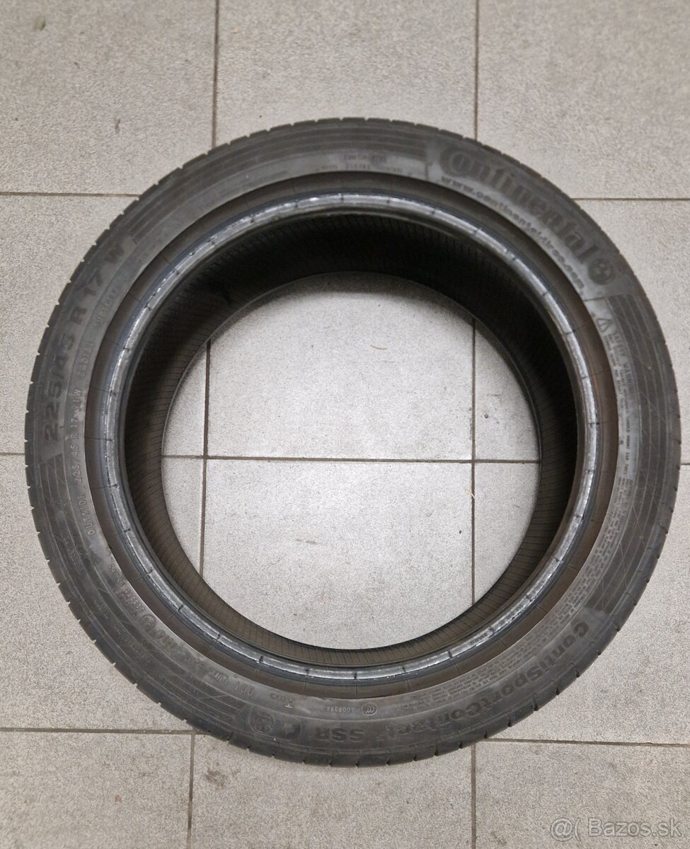 225/45R17 Continental ContiSportContact 5 SSR - 2