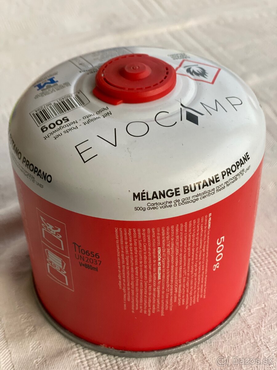 Plynová kartuša Evocamp 500g - 2