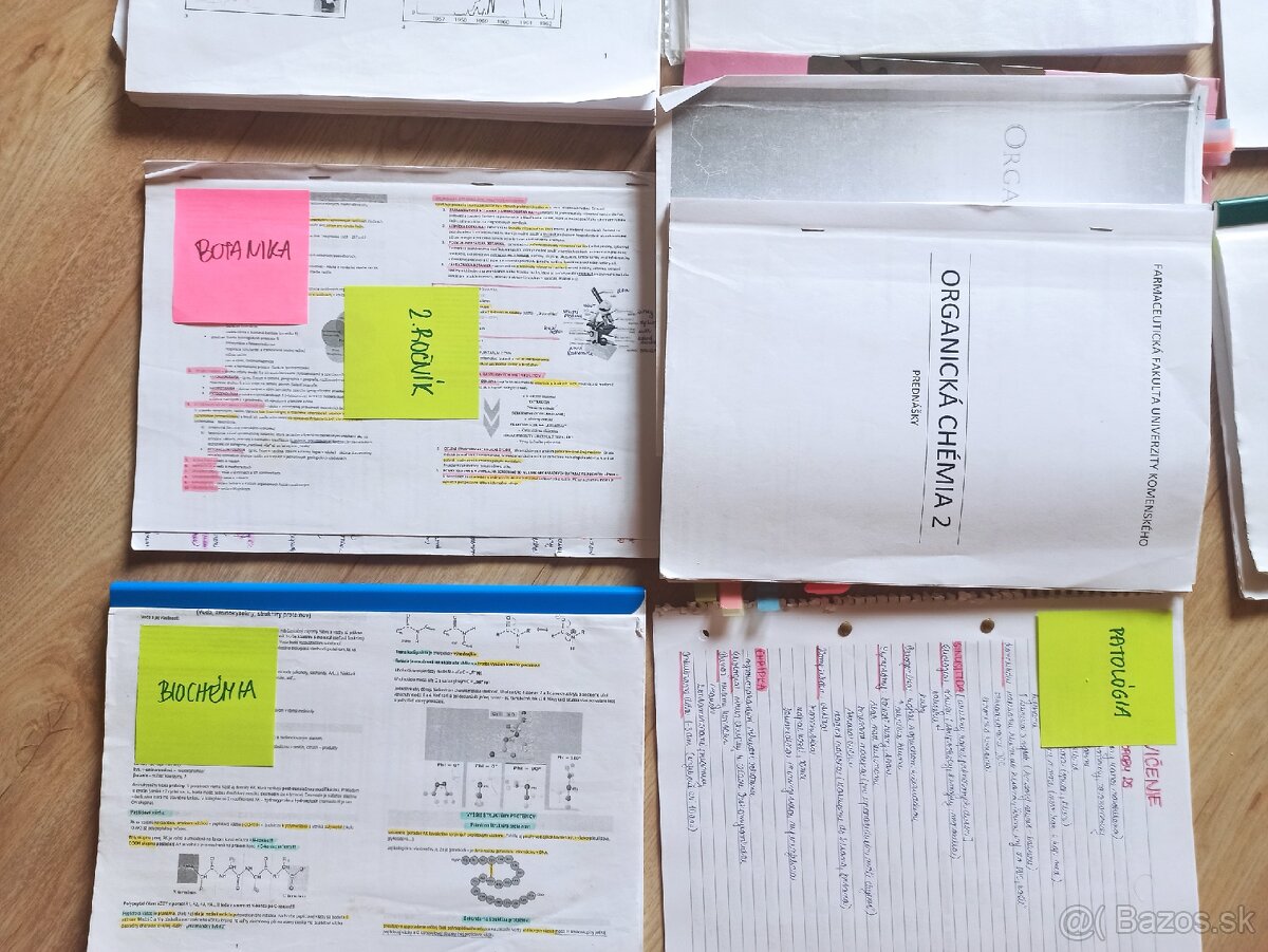 Materiály 2. Ročník farmácia - 2