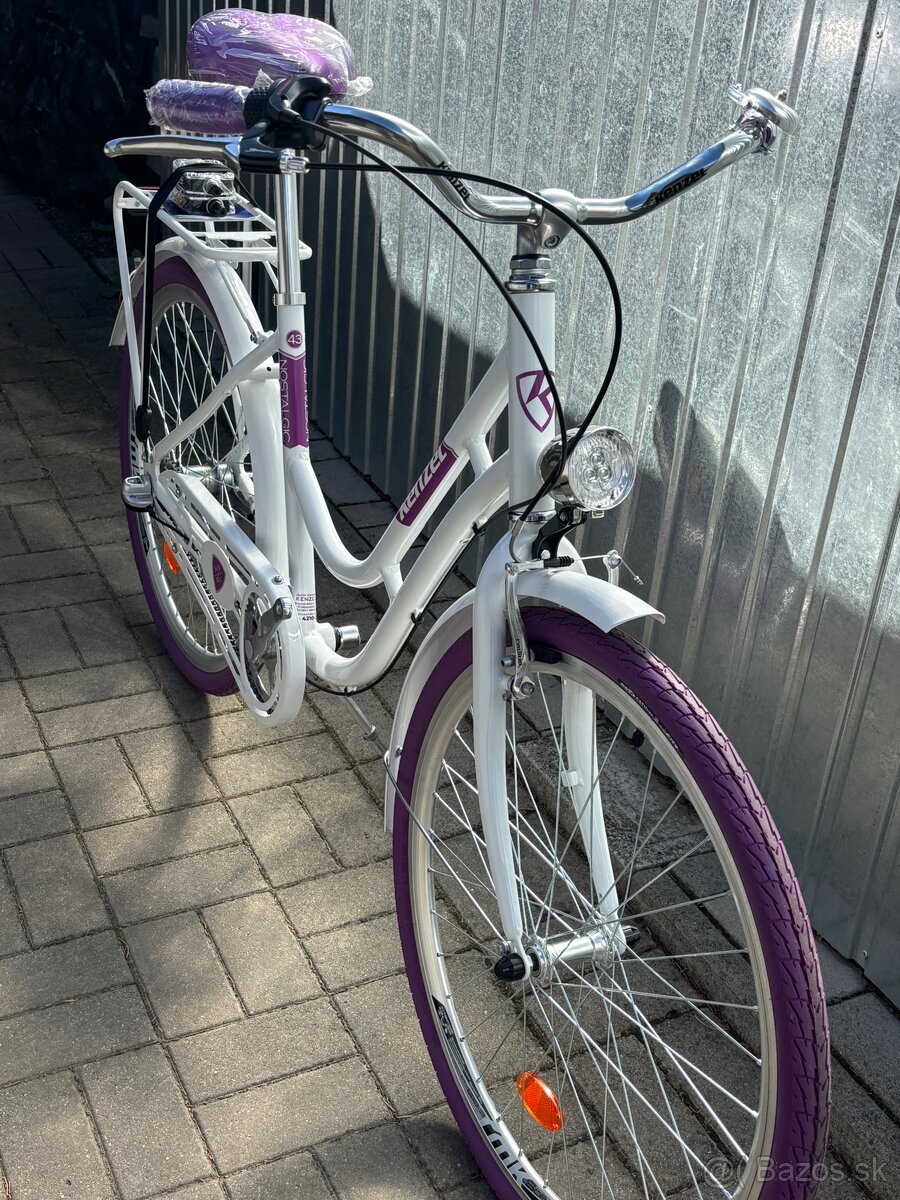 Kenzel Nostalgic dámsky retro bicykel 26” - 2
