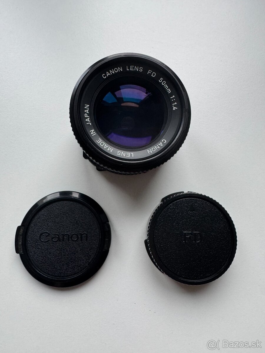 Canon nFD 50 mm 1.4 - 2