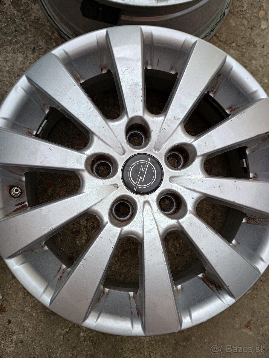 Hliníkové disky na Opel Meriva - 2