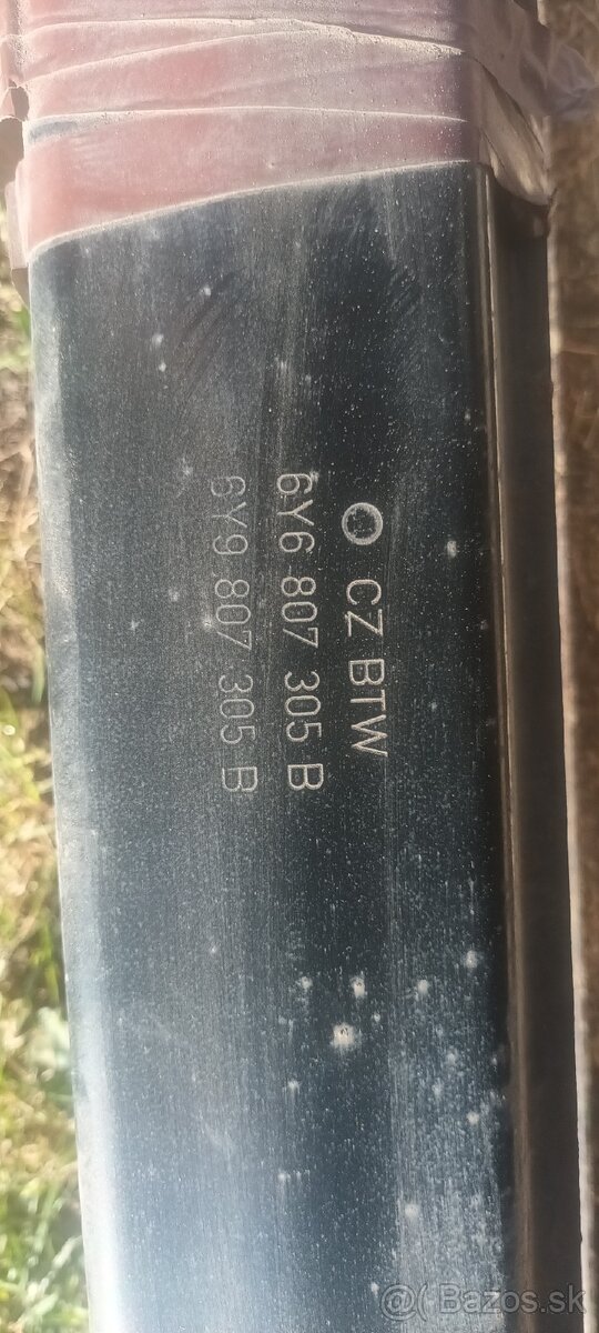 Škoda Fabia Combi - zadná vystuha - 2