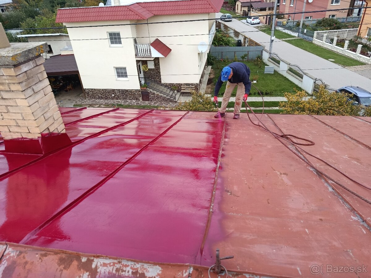 Ponúkame vám maľovanie striech maľovanie fasád - 2