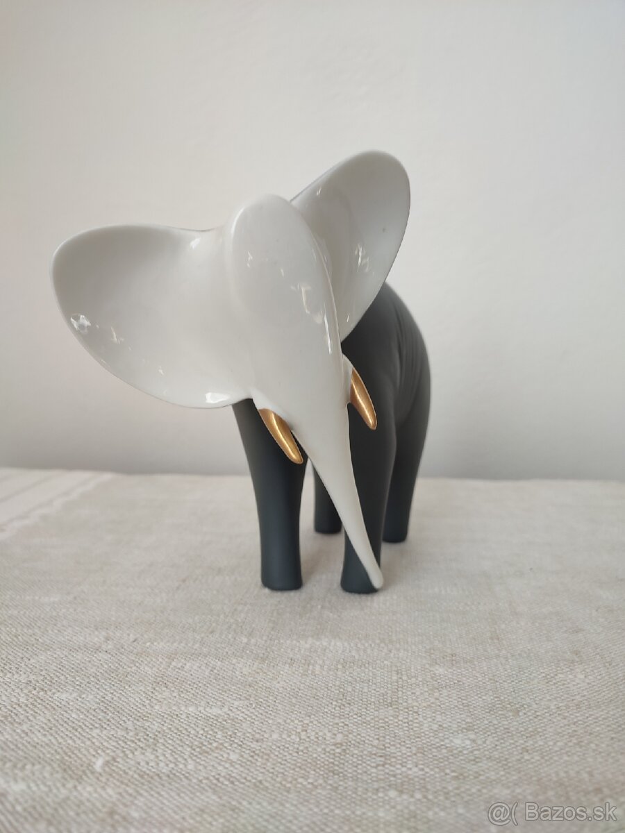 Royal dux porcelánová soška slon
- 2