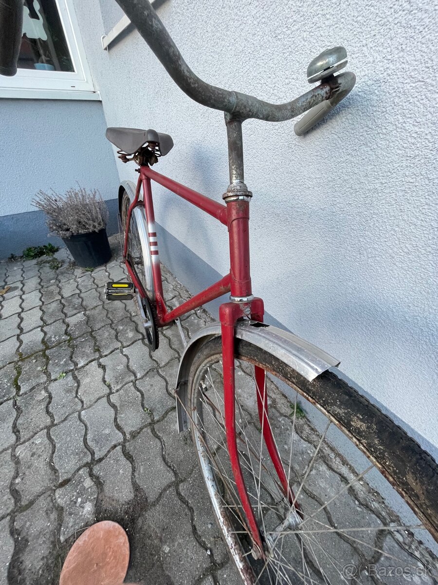 Starý retro bicykel - 2