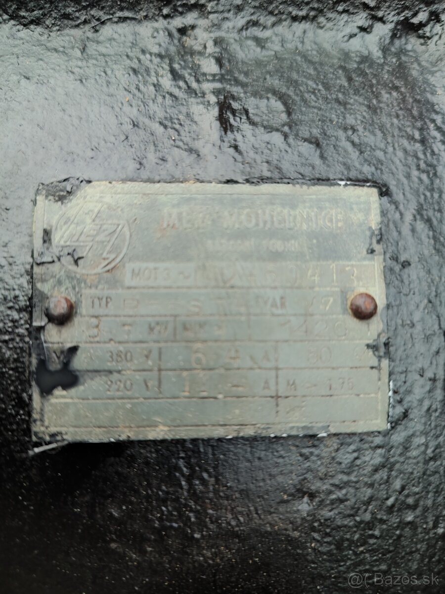 Motor Mohelnice 3kw 380/220V - 2