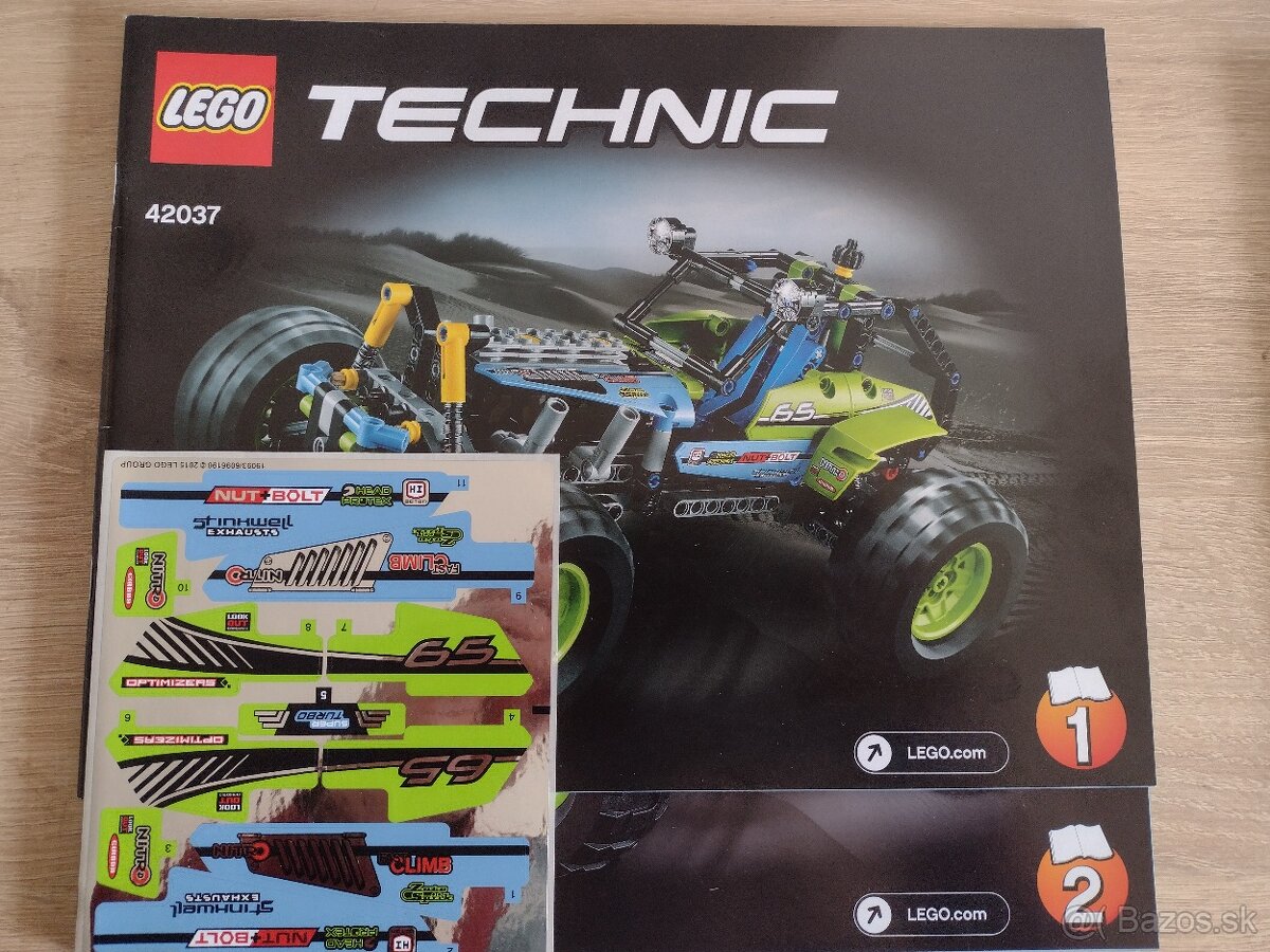 Lego Technic návody a nálepky - 2