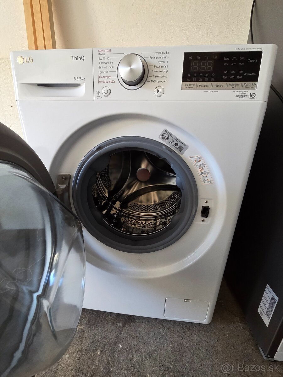 LG práčka so sušičkou (8,5 / 5 kg) - 2