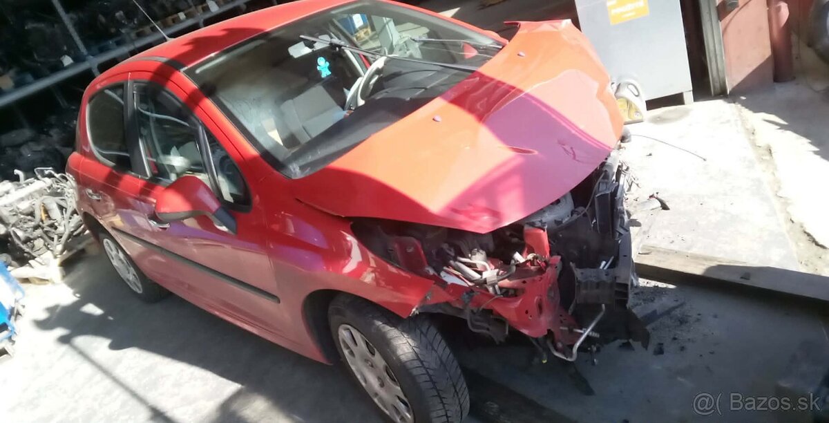 Peugeot 207 1,4i 54kw kód: KFV - 2