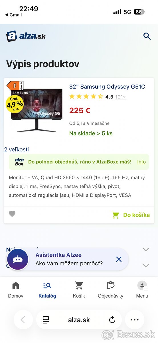 32” Samsung Odyssey G51C - 2