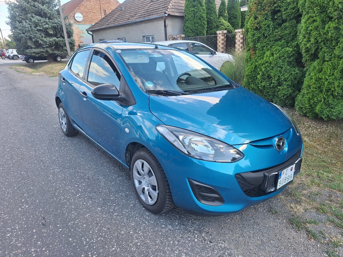 MAZDA 2 1,3 BENZÍN KLÍMA MANUÁL 2012 - 2