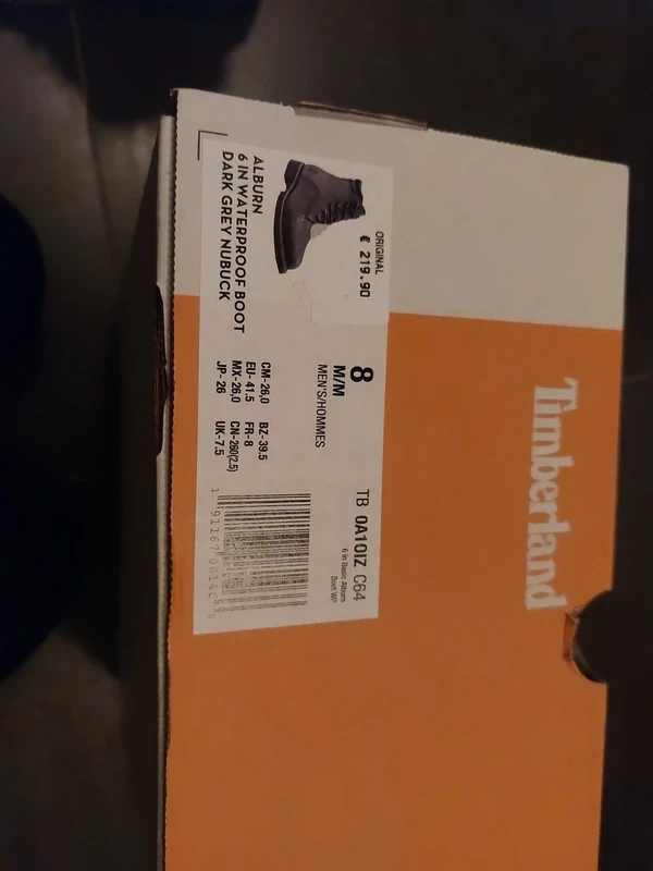 timberland alburn 8 - 2
