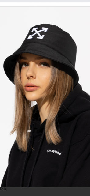 Off-white klobučik - 2