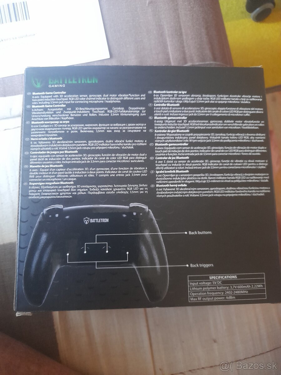 Predám herný ovladač na PC a PS4 - 2