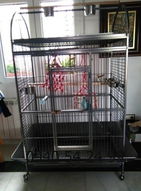 Veľká klietka pre vtáky - voliéra pre zvieratá - 2