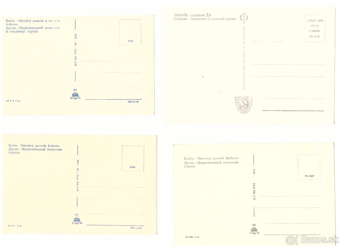 Pohľadnice Svidník - 2