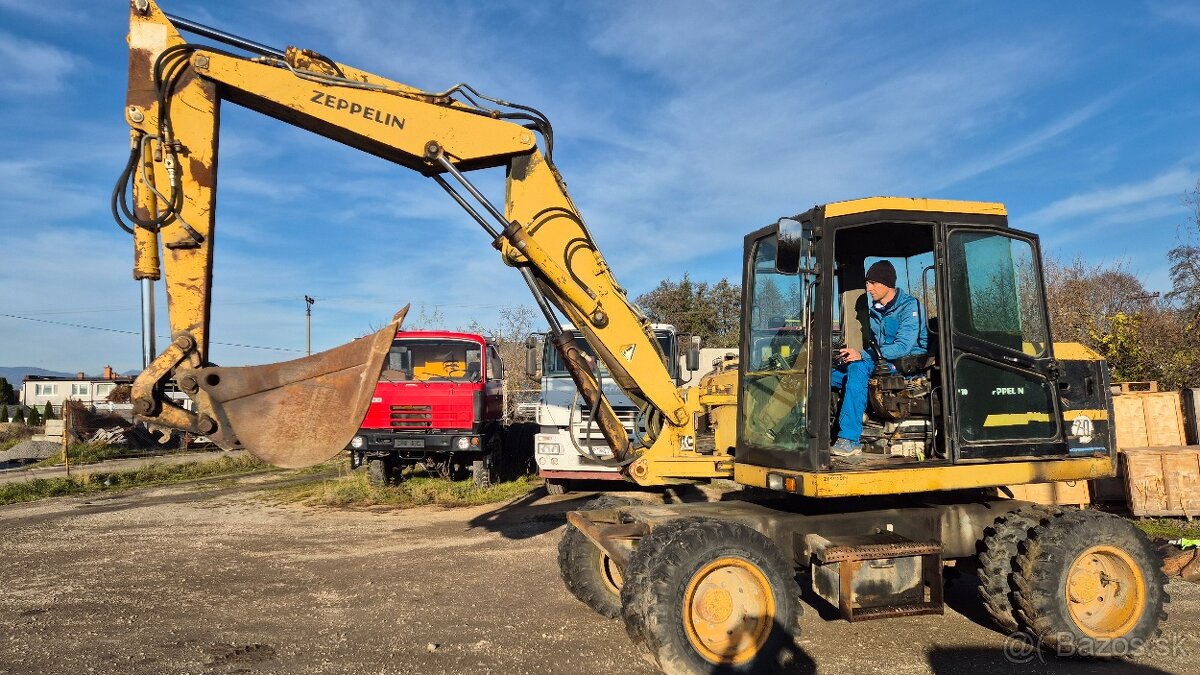 Zeppelin ZM 100 kolesovy bager - 2
