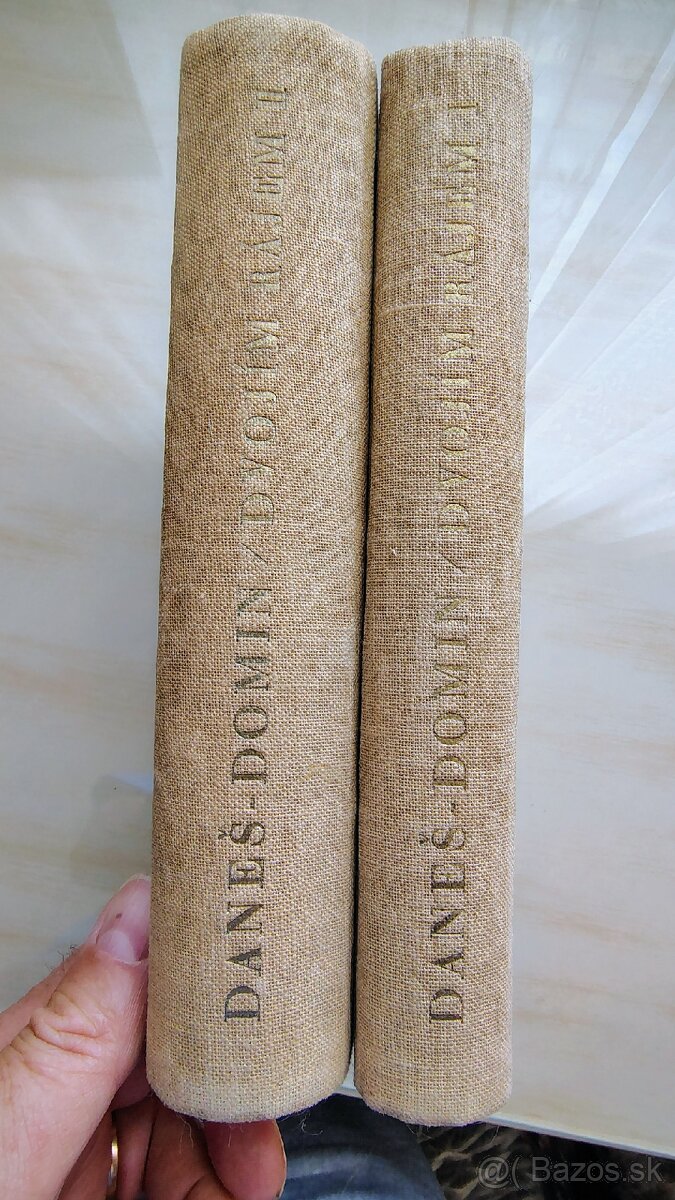 Daneš-Domin Dvojím rájem 1+2 AUTOGRAM autora - 2