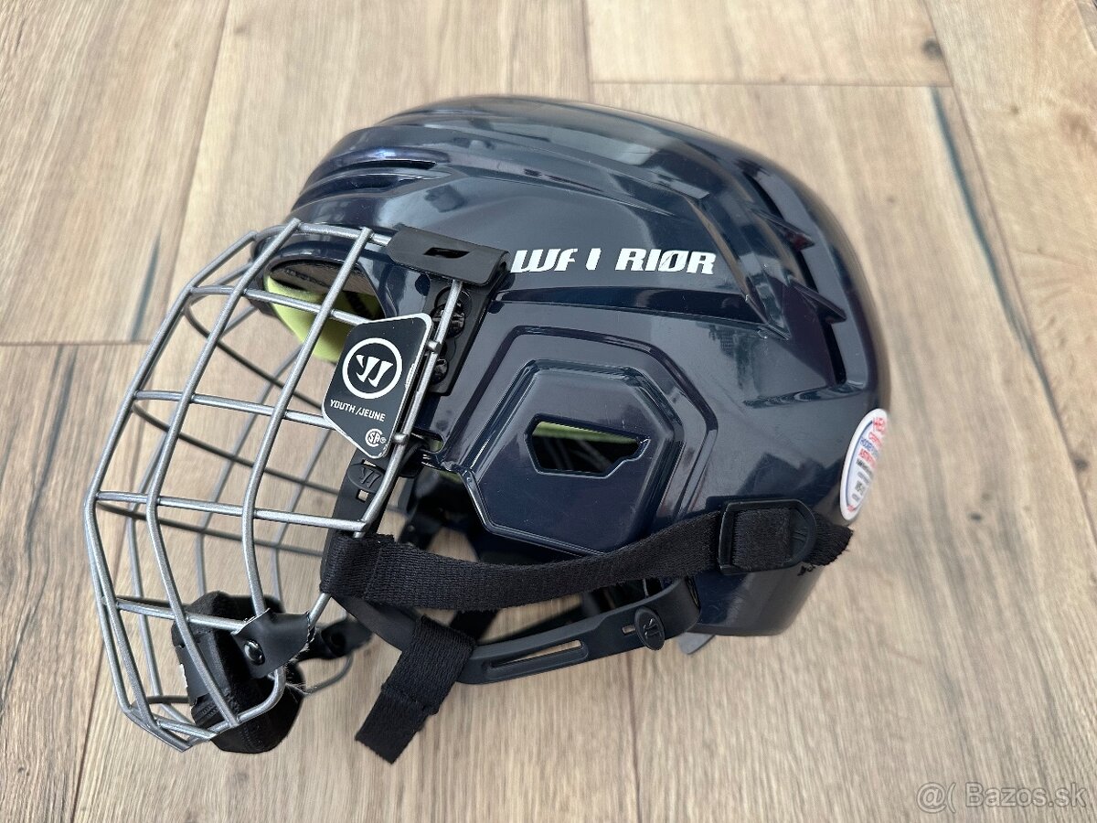 Hokejová prilba Warrior Alpha One Combo Žiak (youth) navy - 2