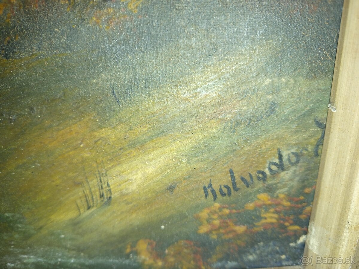 predám obraz olejomalba - 2