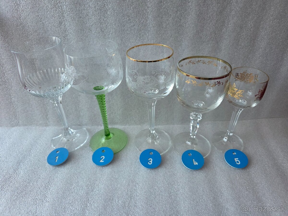 Poháre, kališky. - 2