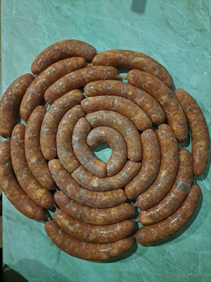 Domáce klobasy - 2