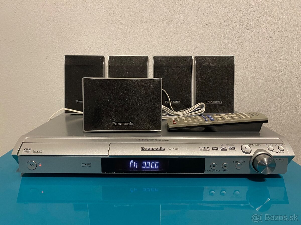 Predám domáce kino Panasonic SA-HT340 - 2