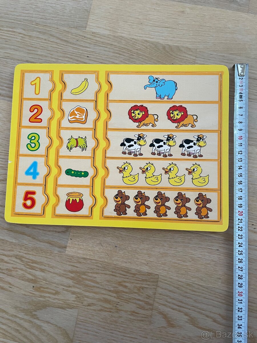 Drevené puzzle - 2
