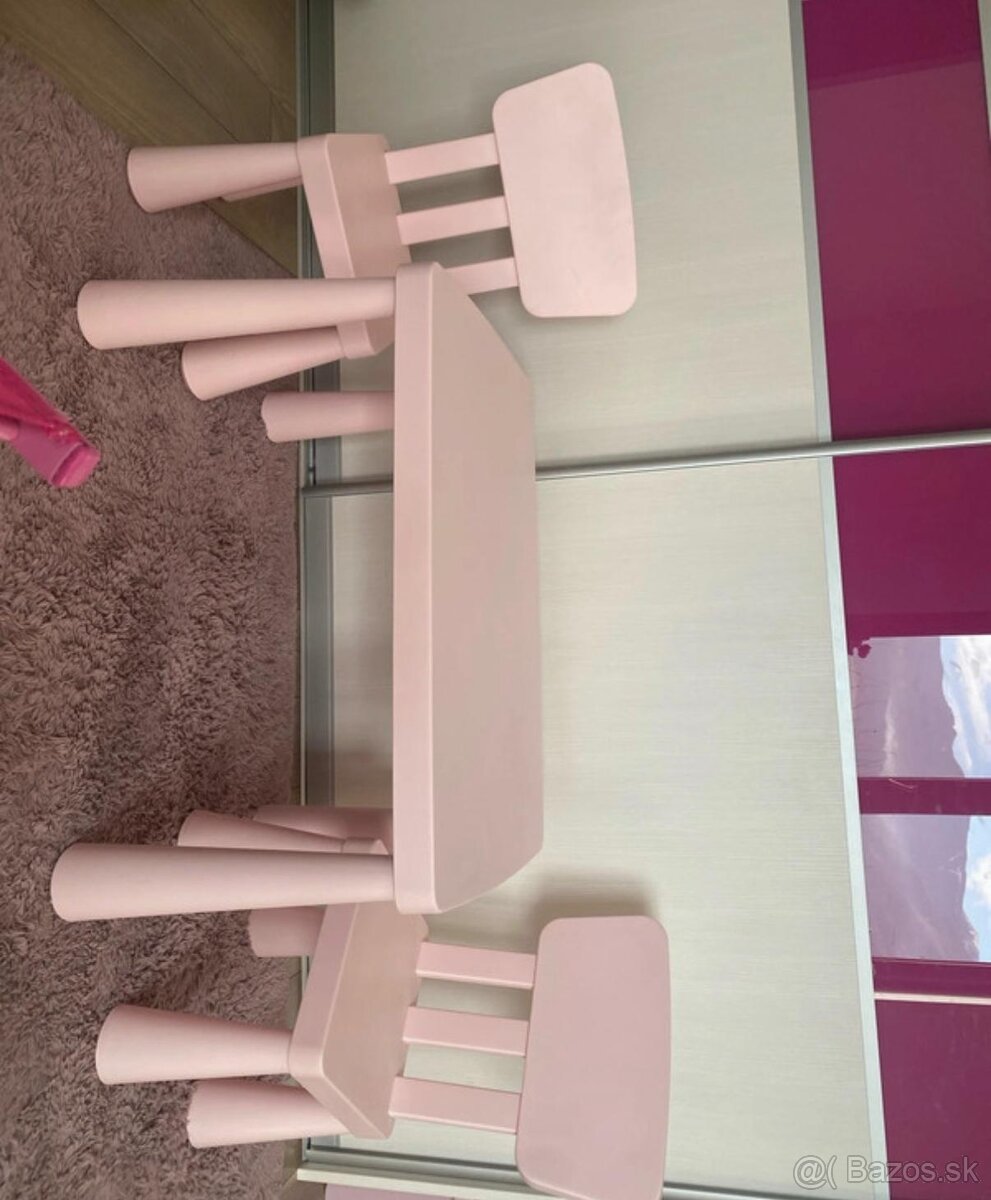 Detsky stolik so stoličkami - 2