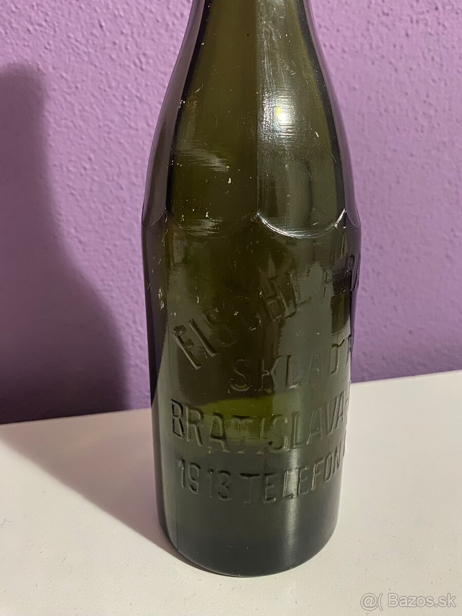 Pivova flasa Bratislava-Trnava 1913 - 2