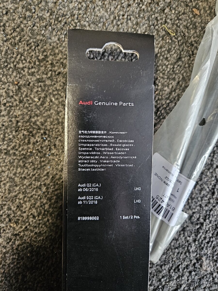 Originál stierače Audi Q2 - 2