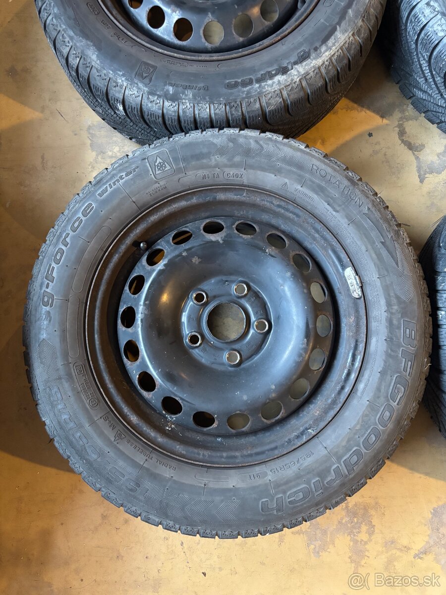 Plechove disky VW 5x112, R15 - 2