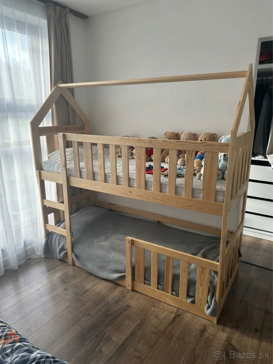 Poschodová posteľ s matracmi - 2