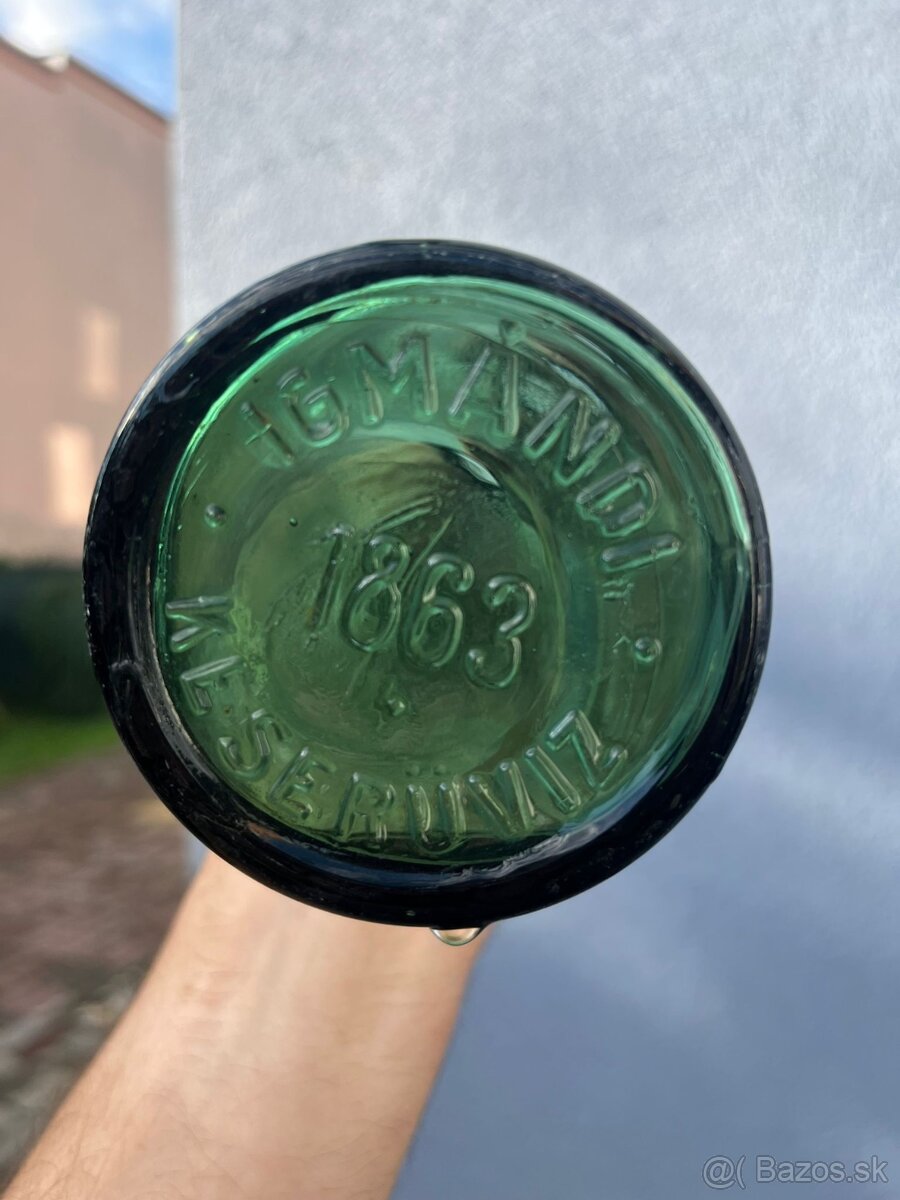 Predám staré zberateľské lekárenské a liehové fľaštičky - 2