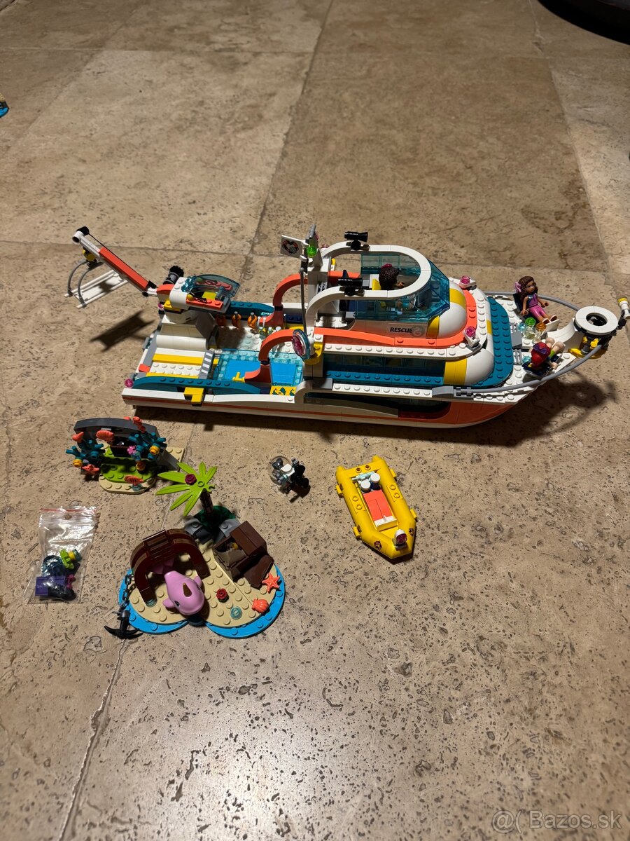 Lego Friends 41381 zachranarska lod - 2
