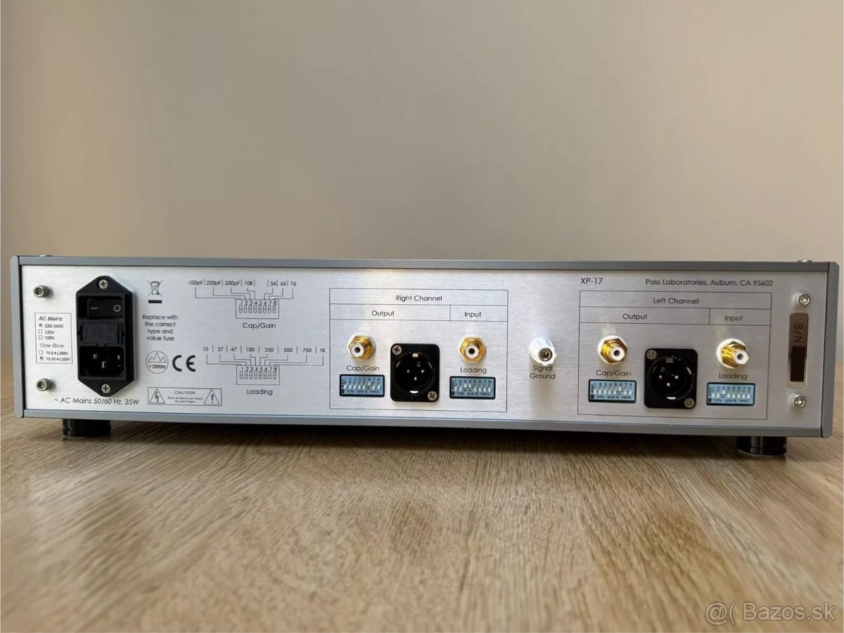 Pass Labs XP-17 Gramofonový predzosilňovač - 2