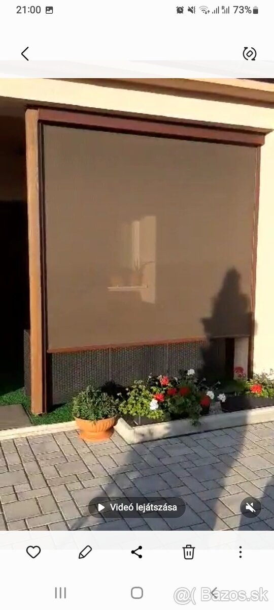 Slnečna roleta zipsscreen - 2