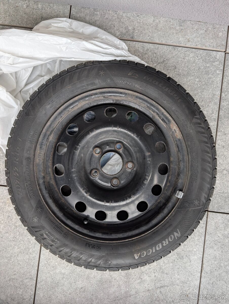 Predám nové zimné pneumatiky Matador Nordica – sada 4 ks - 2