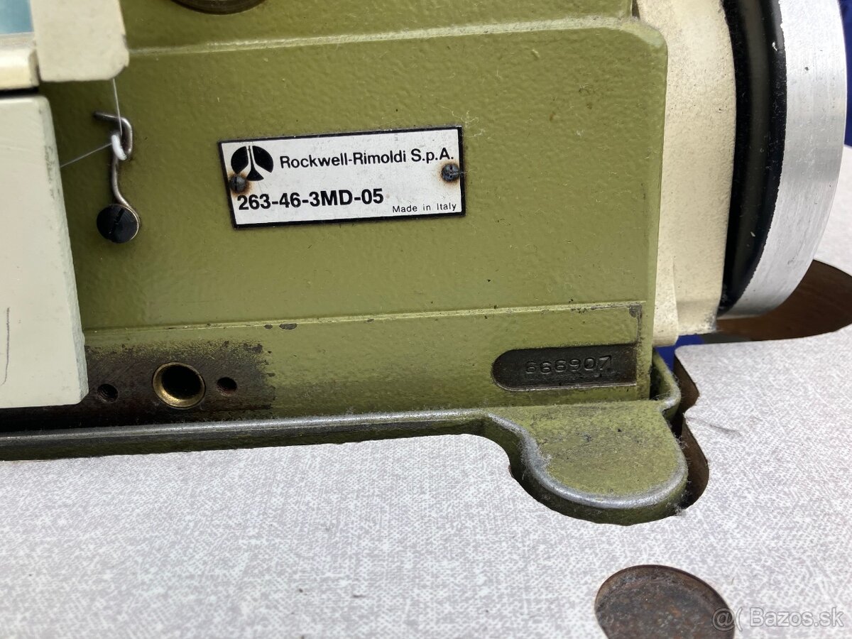 Predám šijací stroj Rimoldi. - 2