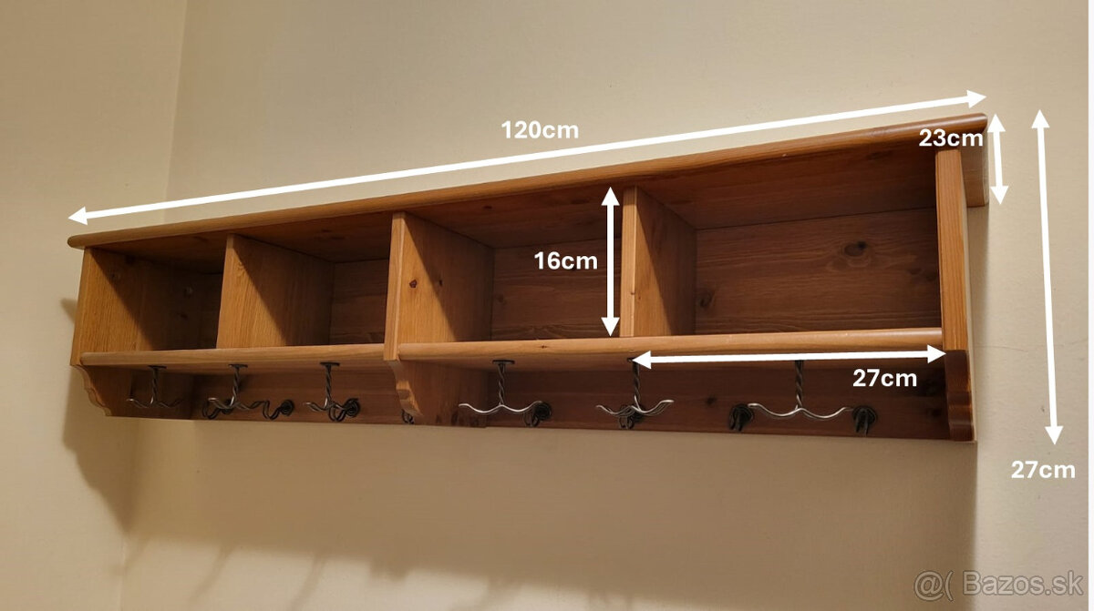 chodbový vešiak na oblečenie - 2