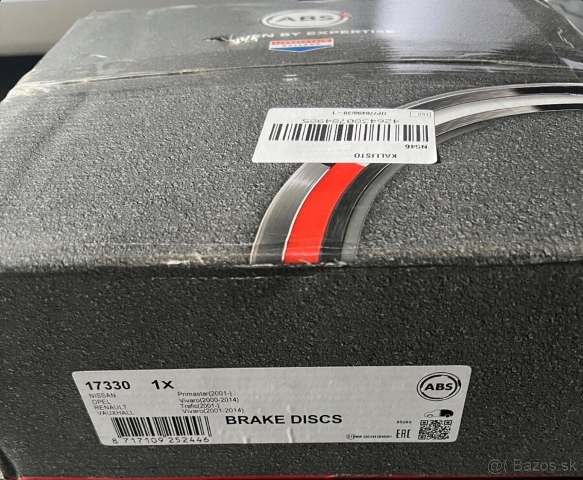 Brzdove kotuce ABS Renault Trafic II - 2