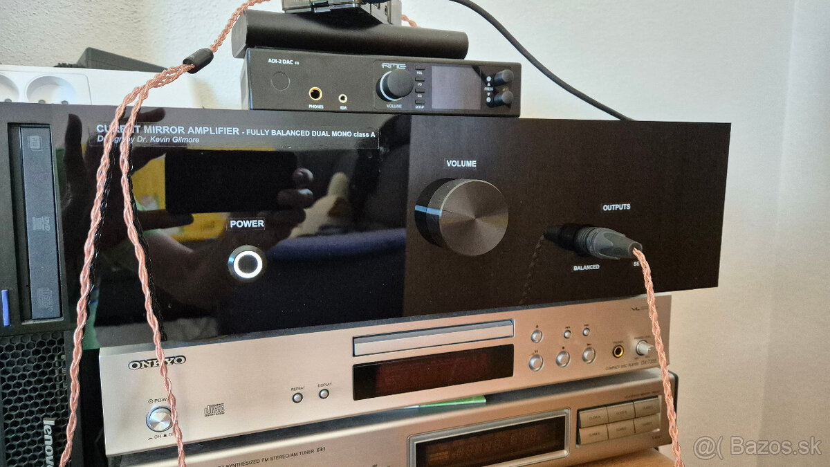 Predam sluchadlovy Class A zosilnovac CFA3 - 2