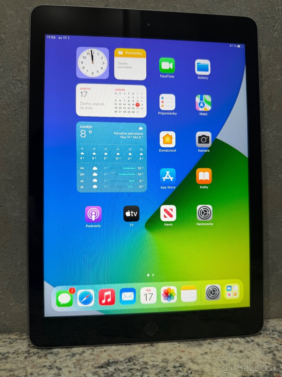 Apple iPad 5.Gen 32gb Wi-Fi Spacegray 33cyklov - 2