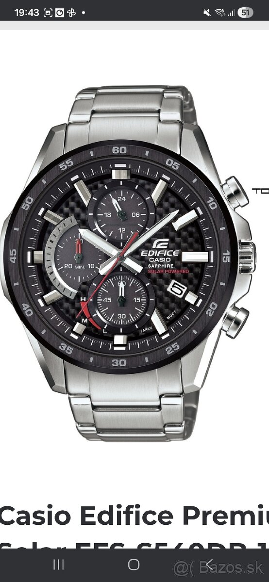 CASIO EDIFICE EFS - 2