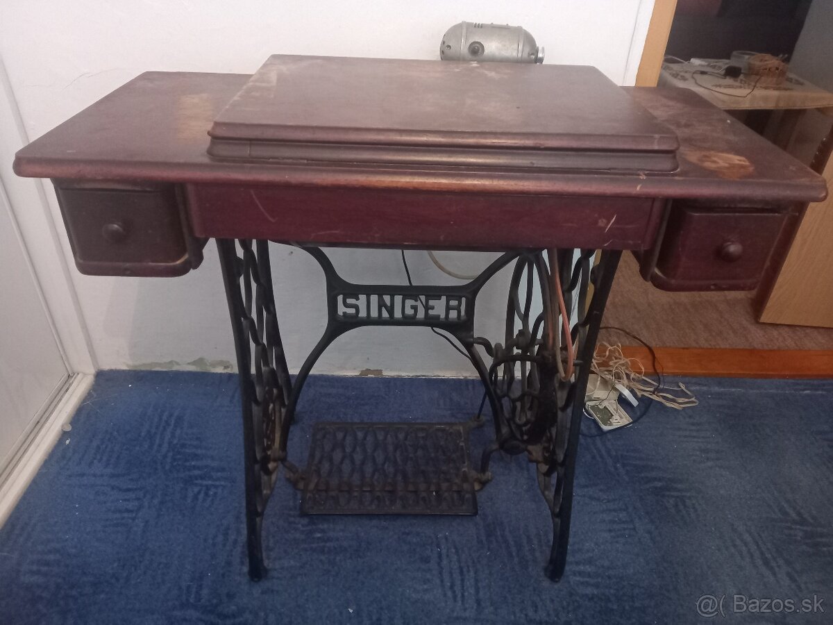 Starožitný šijací stroj Singer 15K - 2