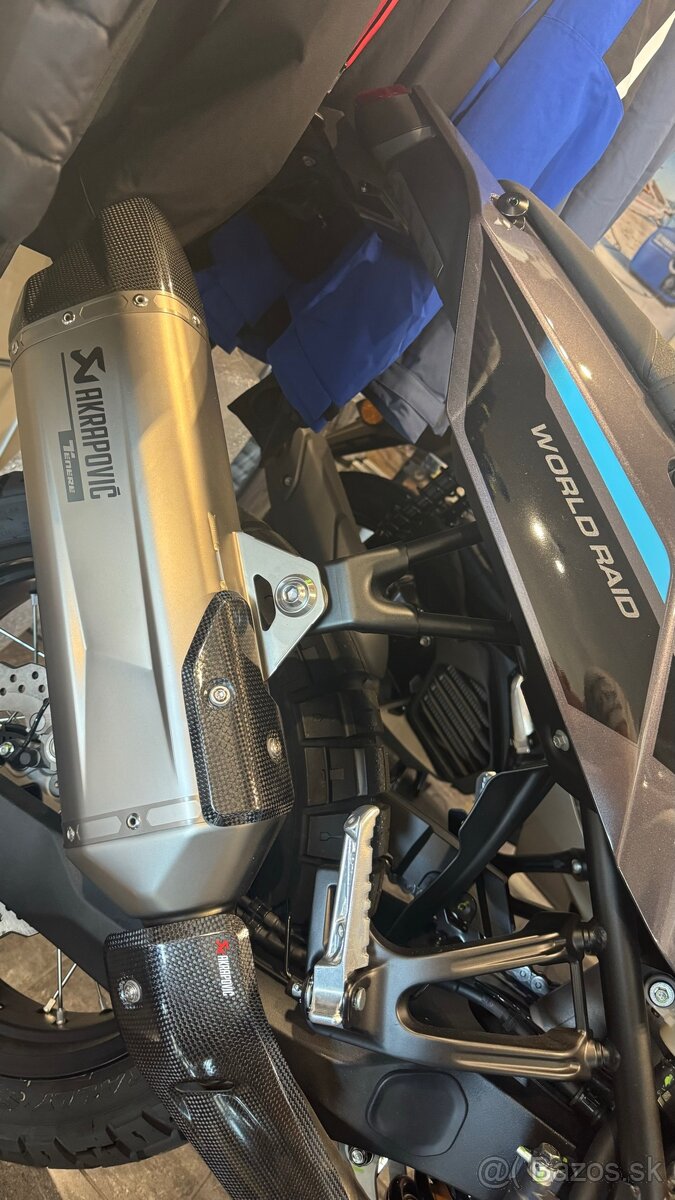 Yamaha Tenere 700 World Raid Akrapovič - 2